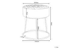 Carrs Fotskammel Fløyel