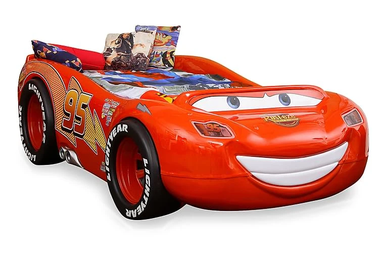 Cureto Barneseng Bil McQueen Inkl. Madrass - Bilde 6