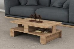 Decorta Sofabord 80 Cm Med Oppbevaringshylle