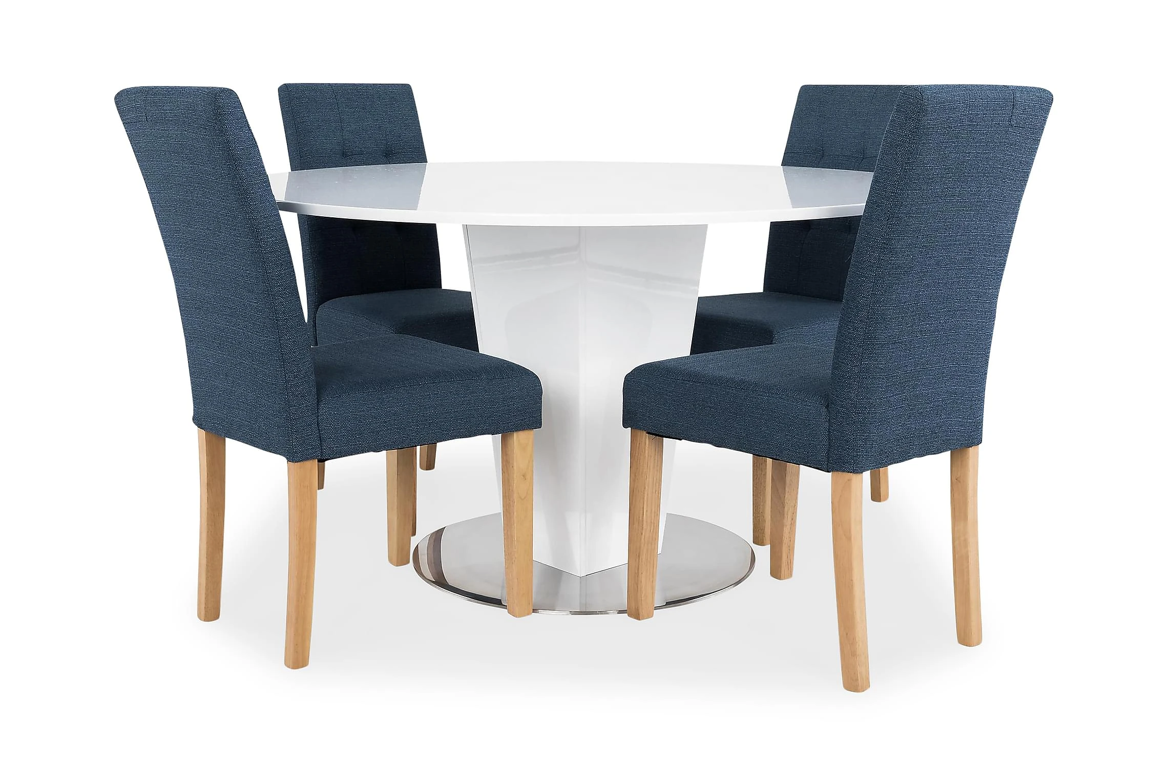 Diamond Spisegruppe Med 4 Viktor Stoler - Bilde 3