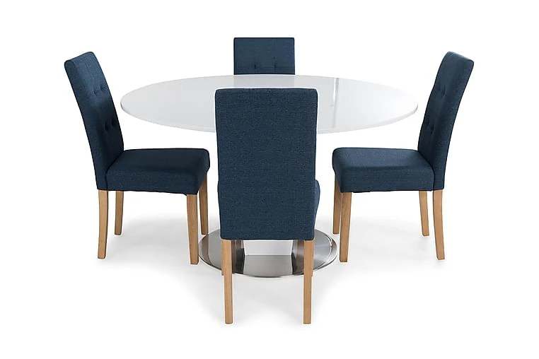 Diamond Spisegruppe Med 4 Viktor Stoler - Bilde 11