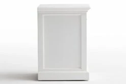 Halifax Nattbord 45 Cm Med Oppbevaring Skuff + 3 Avishylle