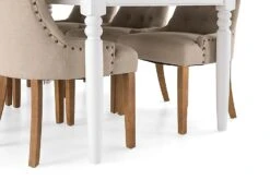 Hampton Spisegruppe 190 Cm Med 6 Viktoria Stoler