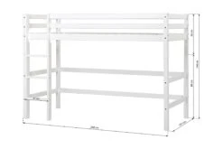 Hoppekids Madicken Seng 90x200 Medelhög