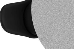 Iggy Spisebord 140 Cm Rund Glass Med 4 Shell Spisestoler Kun