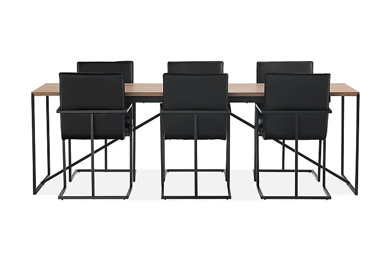 Indy Spisebord 240 Cm Med 6 Melbana Spisestoler - Bilde 7