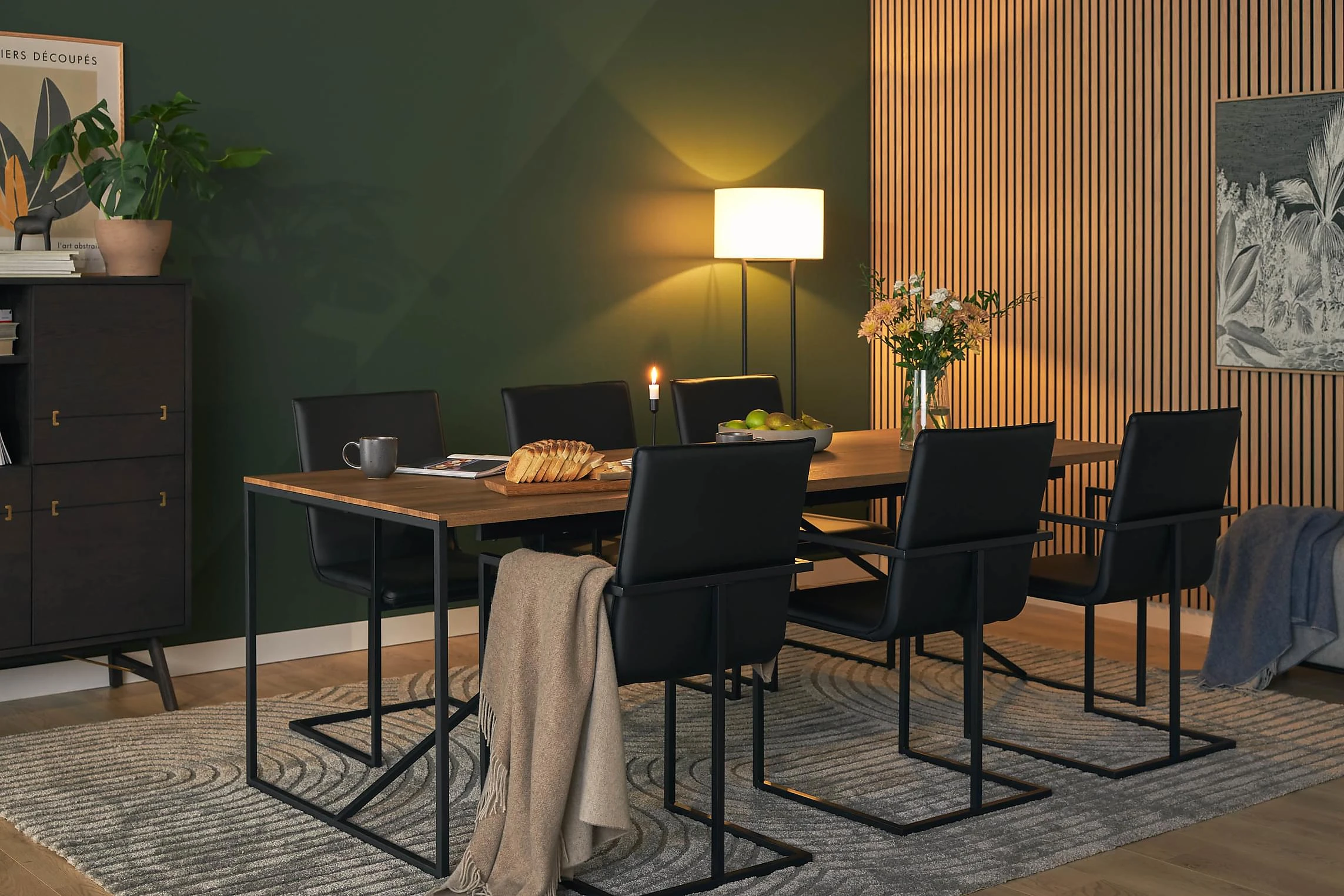 Indy Spisebord 240 Cm Med 6 Melbana Spisestoler - Bilde 18