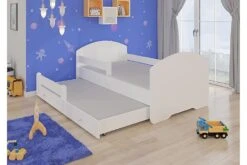 Pepina II Barneseng 80x160 Cm Med Fallbeskyttelse+Ekstraseng