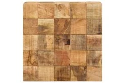 Salongbord 2 Stk Med Blokkdesign Grovt Mangotre