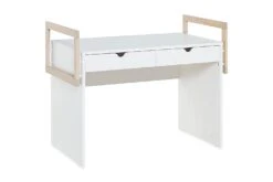 VOX Stige Skrivebord 120 Cm Hvit/Tre/Natur