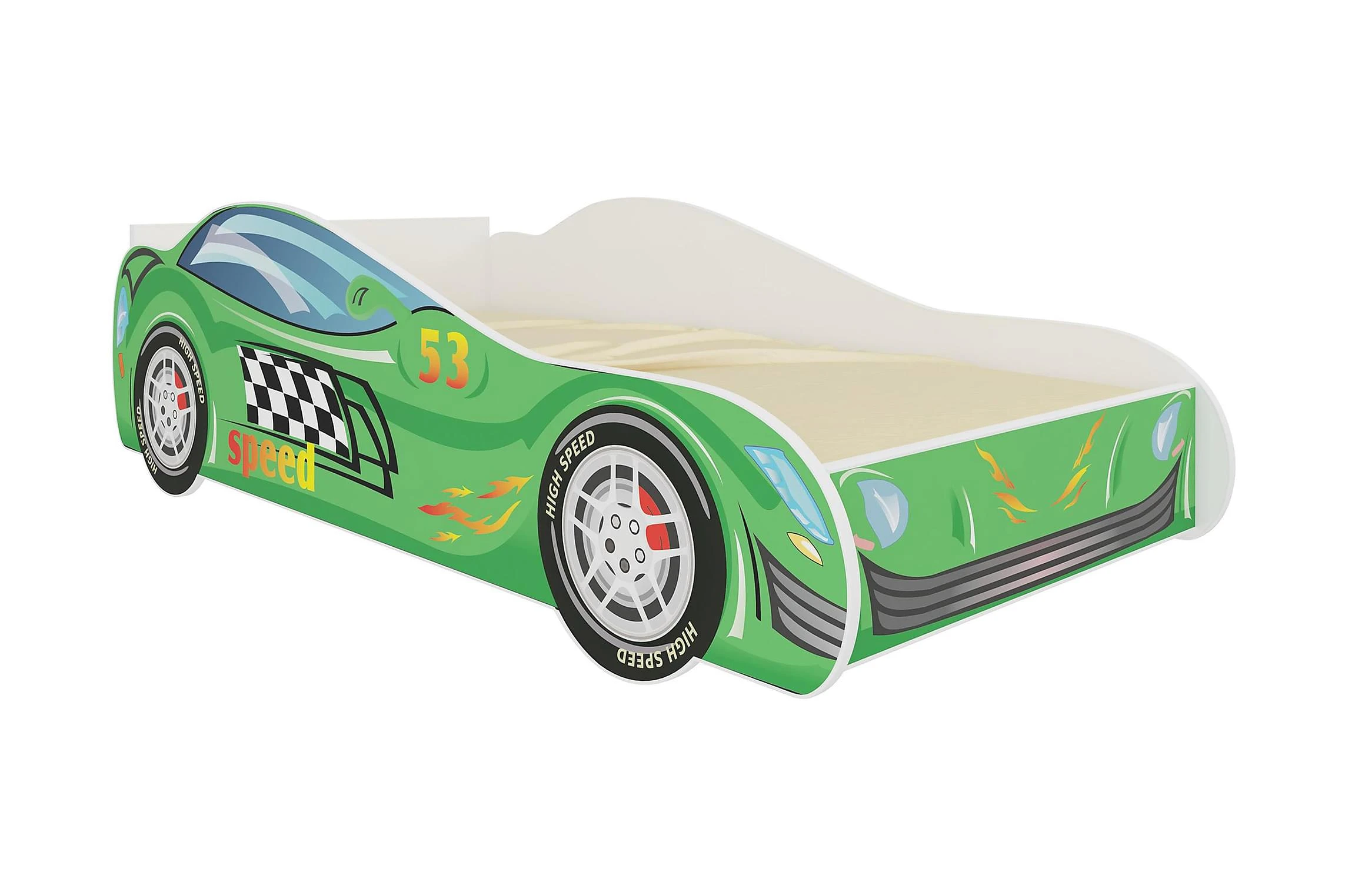 Velox Barneseng 70x140 Cm Speed Bil - Bilde 2